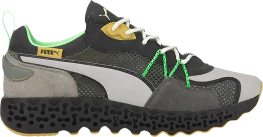 Кроссовки Puma Calibrate Restored Winterized Vaporous Grey Black, серый