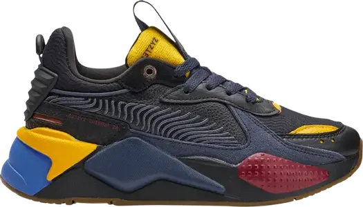 Кроссовки Puma RS-X Big Kid Global Futurism, черный