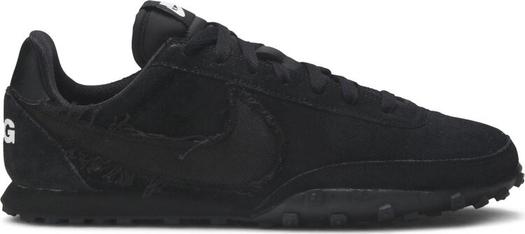 Кроссовки Nike Comme des Garçons x Waffle Racer 'Black', черный