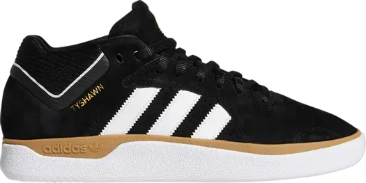 Кроссовки Adidas Tyshawn 'Core Black Gum', черный
