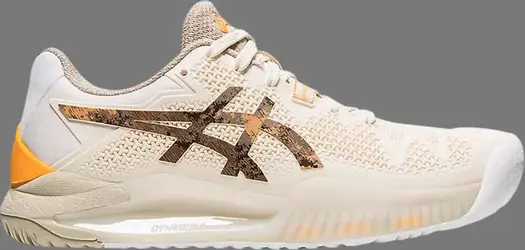 Кроссовки wmns gel resolution 8 le 'earth day' Asics, пломбир