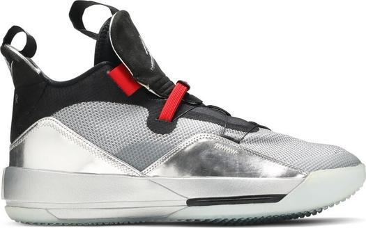 Кроссовки Air Jordan 33 PF All-Star, серебряный