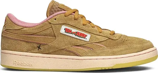 Кроссовки tom & jerry x club c revenge low 'jerry' Reebok, коричневый