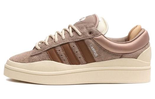 Кроссовки Adidas Originals Campus Skateboarding Unisex, бежевый/коричневый