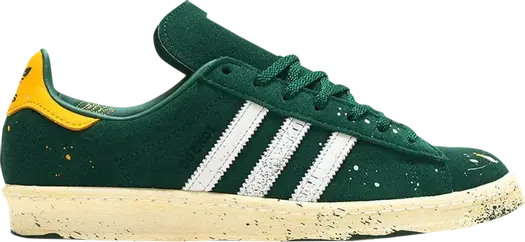 Кроссовки Adidas COOK x Campus 80 'Paint Splatter - Dark Green', зеленый