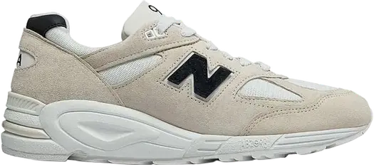 Кроссовки New Balance 990v2 Made in USA 'Beige Black', белый