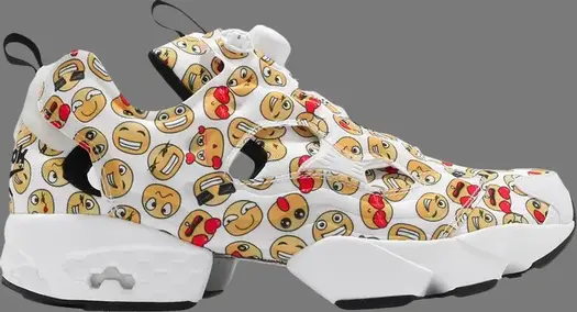 Кроссовки instapump fury og 'emoji' Reebok, многоцветный
