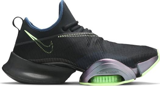 Кроссовки Nike Air Zoom SuperRep 'Black Lime Blast', черный