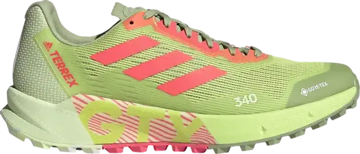 Кроссовки Adidas Terrex Agravic 2.0 GTX 'Pulse Lime Turbo', зеленый