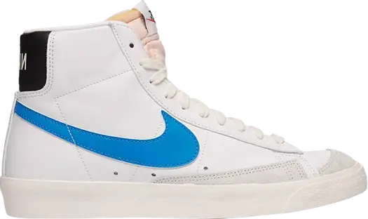 Кроссовки Nike Blazer Mid '77 Vintage 'White Light Photo Blue', белый