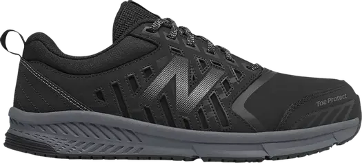 Кроссовки New Balance 412v1 Alloy Toe 'Black Silver', черный