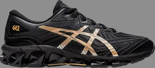 Кроссовки gel quantum 360 7 'black pure gold' Asics, черный