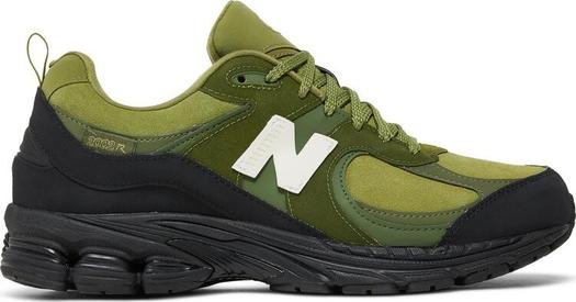 Кроссовки New Balance The Basement x 2002R 'Moss Green', зеленый
