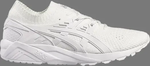 Кроссовки gel kayano trainer knit 'triple white' Asics, белый