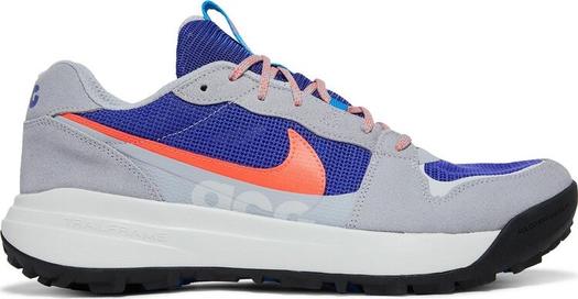 Кроссовки Nike ACG Lowcate 'Wolf Grey Bright Crimson', серый