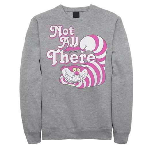 Мужской свитшот Disney Alice In Wonderland Cheshire Cat Not All There Licensed Character