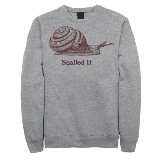 Мужской свитшот Snailed It с портретом улитки Licensed Character