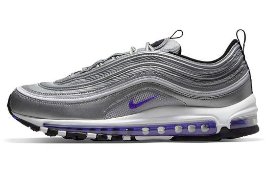 Кроссовки Nike Air Max 97, серебристый/фиолетовый