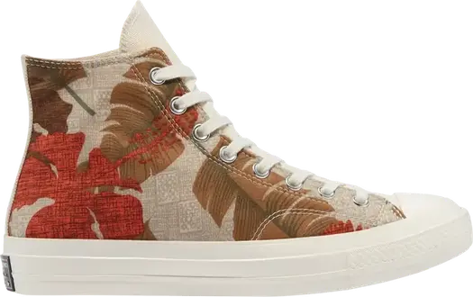 Кроссовки Converse Chuck 70 High Tropical Shirt, разноцветный