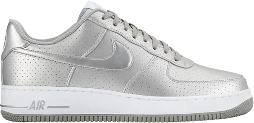 Кроссовки Nike Air Force 1 Low '07 LV8 'Silver', серебряный