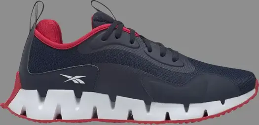 Кроссовки zig dynamica 'vector navy red' Reebok, синий