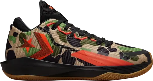 Кроссовки Converse All Star BB Jet Low Camo, черный