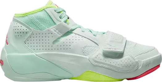 Кроссовки Jordan Zion 2 GS Spring Hoops, зеленый