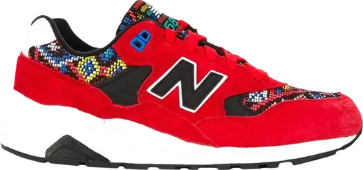 Кроссовки New Balance Wmns 580 Elite 'Considered Chaos - Aztec Red', красный