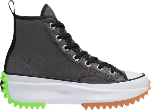Кроссовки Converse Run Star Hike High Concrete Heat - Black, черный
