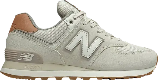 Кроссовки New Balance Wmns 574 'Angora', кремовый