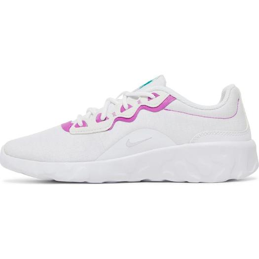 Кроссовки Nike Wmns Explore Strada White Light Aqua, белый/голубой/фиолетовый