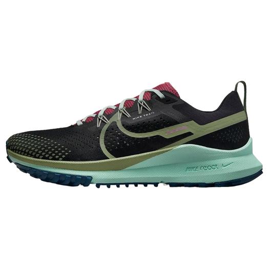 Кроссовки Nike React Pegasus Trail 4, черный/зеленый