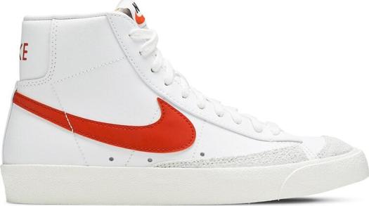 Кроссовки Nike Blazer Mid '77 Vintage 'White Mantra Orange', белый