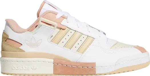 Кроссовки Adidas Forum Exhibit Low 'Cream Halo Amber', кремовый/белый