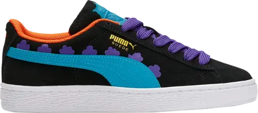 Кроссовки Puma Rugrats x Suede Jr Black Caribbean Sea, черный