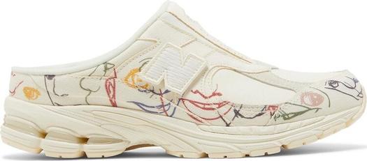 Кроссовки New Balance Bryant Giles x 2002R Mule 'The Artist’s Shoe', белый
