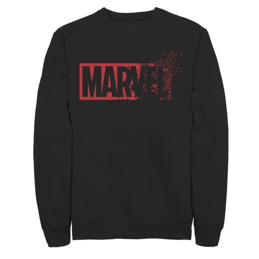 Мужской свитшот с испаряющимся логотипом Marvel Licensed Character