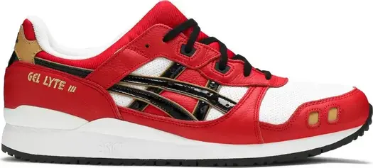 Кроссовки gel lyte 3 og 'red daruma' Asics, красный
