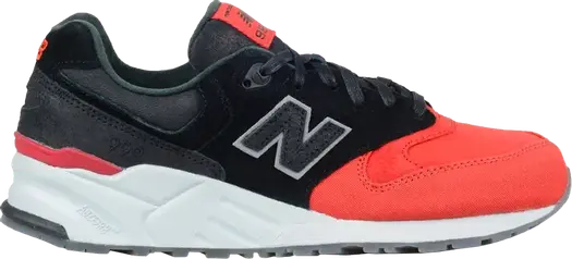 Кроссовки New Balance 999 Canvas Waxed, черный