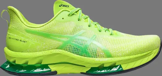 Кроссовки gel kinsei blast le 2 'lime zest' Asics, зеленый