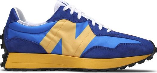 Кроссовки New Balance 327 'Marine Blue Orange', синий