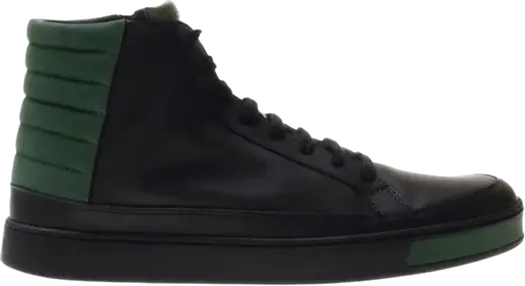 Кроссовки Gucci Signature Leather High, черные