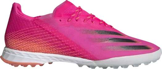Кроссовки Adidas X Ghosted.1 TF 'Shock Pink', розовый