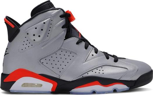 Кроссовки Air Jordan 6 Retro SP Reflections Of A Champion, серебряный