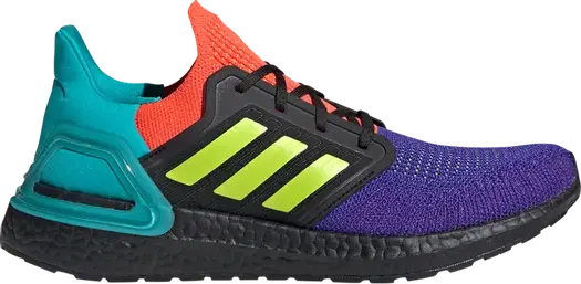 Кроссовки Adidas UltraBoost 20 'What The Core Black', многоцветный