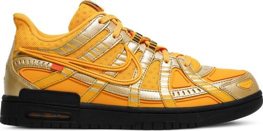 Кроссовки Nike Off-White x Air Rubber Dunk 'University Gold', золотой