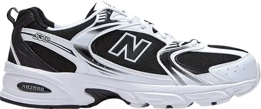 Кроссовки New Balance 530v2 Retro, белый/черный
