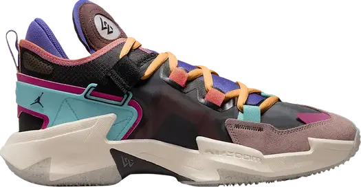 Кроссовки Jordan Why Not Zer0.5 Cabana Turf Orange, разноцветный