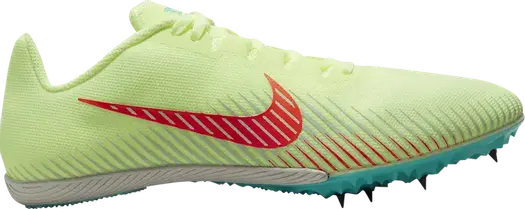 Кроссовки Nike Zoom Rival M 9 'Barely Volt Hyper Orange', зеленый