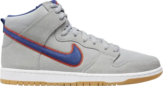 Кроссовки Nike Dunk High SB 'New York Mets', серый